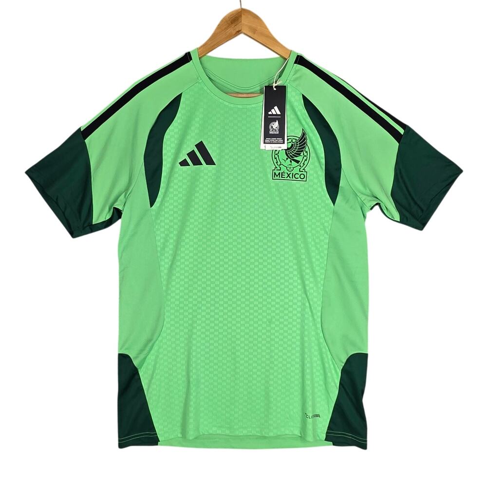 ADIDAS MEXICO 2026 TEAM FIFA TIRO TRAINING JERSEY – GREEN – MEN’S M – NWT